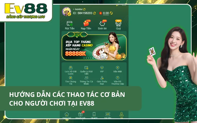 Hướng dẫn từng bước các thao tác cơ bản cho người chơi mới tham gia