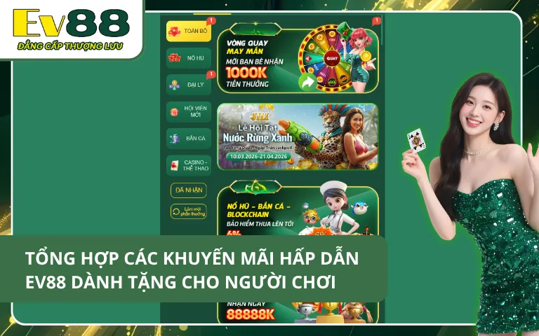 Những chương trình khuyến mãi nhà cái tung ra cho người chơi tại hệ thống